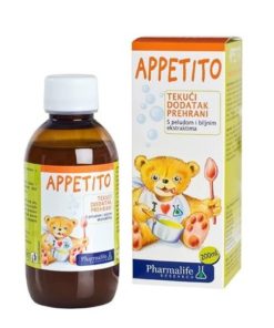 PHARMALIFE APPETITO sirup 200ml, Dodatak prehrani za poboljšanje apetita