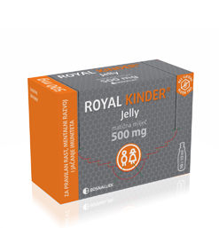 ROYAL KINDER JELLY ampule a 10, Dodatak prehrani s matičnom mliječi za djecu od 3 godine