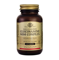 SOLGAR BILJNI GLUKOZAMIN MSM KOMPLEKS tablete a 60, Dodatak prehrani za bolju pokretljivost zglobova