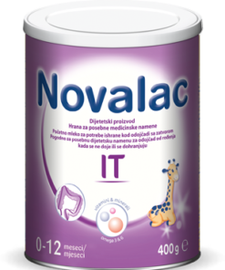 NOVALAC IT 400g, Početna mliječna hrana za dojenčad sa zatvorom