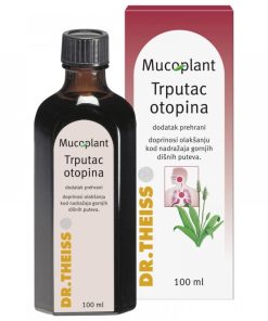 DR. THEISS MUCOPLANT TRPUČEV sirup 100ml, Za ublažavanje kašlja i tegoba dišnih puteva