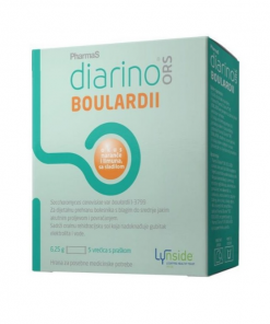 PharmaS DIARINO ORS Boulardii vrećice a 5, Za prevenciju i terapiju dijareje te nadoknadu elektrolita