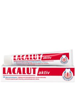 LACALUT AKTIV zubna pasta 75ml, Za osjetno čvršće desni