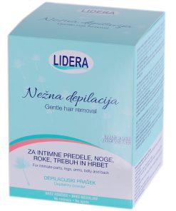 LIDERA prašak za depilaciju 200g, Novi način depilacije
