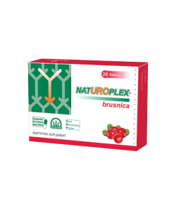 NATUROPLEX BRUSNICA tablete a 20, Dodatak prehrani za održavanje zdravlja urinarnog trakta