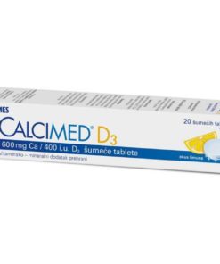 CALCIMED® D3 ŠUMEĆE TABLETE a 20, Vitaminsko-mineralni dodatak prehrani s kalcijem i vitaminom D3