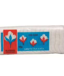 TOSAMA Sanitetna vata 100 g Cik-cak