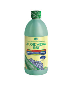 ESI ALOE VERA 100% čisti svježi sok sa borovnicom 500ml, Za poboljšanje varenja, probave i opšteg stanja organizma