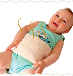 BELLY HUG, Prirodni oblog za baby grčeve punjen košpicama višanja