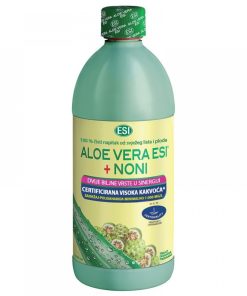 ESI ALOE VERA + NONI 100% čisti svježi sok 1000ml, Za jačanje imuniteta, opšteg stanja organizma i za bolje varenje i probavu