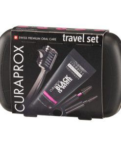 CURAPROX set: Black is White,crna zubna pasta s aktivnim ugljenom – za bijele zube