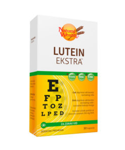 NATURAL WEALTH Lutein Ekstra a30 kapsula, Za zdrav vid