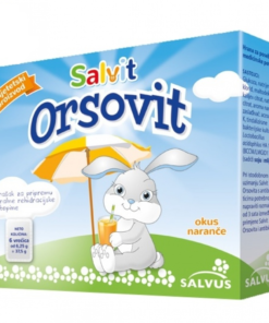 SALVIT ORSOVIT PRAŠAK ZA PRIPREMU ORALNE REHIDRACIJSKE OTOPINE 6 vrećica od 6,25g, Okus narandže