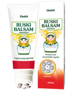 ESENSA RUSKI BALSAM MASAŽER 200ml, Za ublažavanje mišićno-skeletnih bolova, napetosti i ukočenosti zglobova