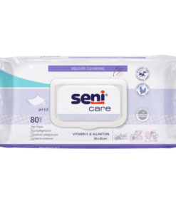 SENI CARE vlažne maramice a 80, Veličina XXL (30X20cm)