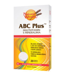 NATURAL WEALTH ABC Plus 20 šumećih tableta - Multivitamin s mineralima