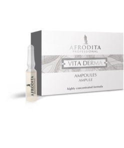 AFRODITA VITA DERMA COLLAGEN ampule 5 x 1,5ml, Popunjava linije bora, te zaglađuje površinu kože