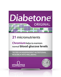 VITABIOTICS DIABETONE ORIGINAL tablete a 30, Dodatak prehrani doprinosi normalnom održavanju glukoze u krvi