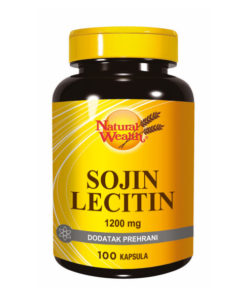 NATURAL WEALTH Sojin lecitin 1200 mg a100 kapsula
