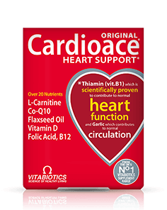 VITABIOTICS CARDIOACE ORIGINAL tablete a 30, Dodatak prehrani namjenjen očuvanju srčane funkcije