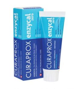 CURAPROX Enzycal Zero 75ml, Nježna zubna pasta s enzimima koji potiču prirodnu zaštitu