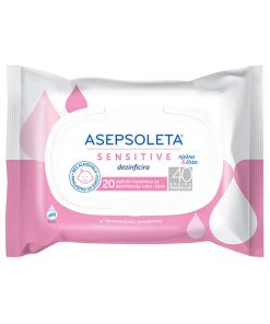 ASEPSOLETA SENSITIVE a 20, Senzitivne maramice