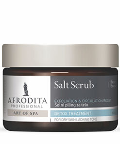 AFRODITA SOLNI PILING ZA TIJELO, 500 gr, Za suhu kožu sa slabim tonusom,minerali Mrtvog mora i eterična ulja