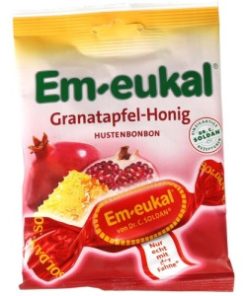 EM EUKAL Šipak i med 75g, Bombone za olakšavanje kašlja i promuklosti