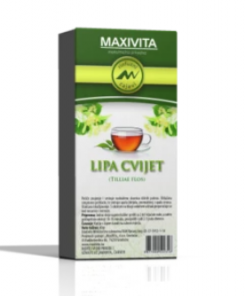 MAXIVITA Lipa cvijet čaj 40g, Za smirenje i upale