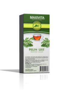 MAXIVITA Pelin list rifuzni čaj 40g, Jača organizam i pospješuje apetit