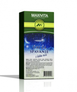 MAXIVITA Čaj za spavanje i laku noć 50g, Djeluje umirujuće i poboljšava san