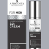 AFRODITA FOR MEN 24h KREMA, 45ml, Lagana tekstura koja održava dugotrajnu hidrataciju kože te poboljšava njezinu čvrstoću i elastičnost.