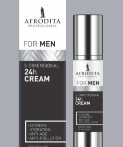 AFRODITA FOR MEN 24h KREMA, 45ml, Lagana tekstura koja održava dugotrajnu hidrataciju kože te poboljšava njezinu čvrstoću i elastičnost.