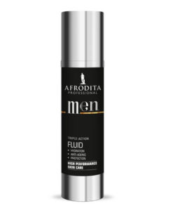 AFRODITA FOR MEN 3 dimenzionalni FLUID 45ml, Brzoupijajuća lagana tekstura koja oživljava i vlaži umornu dehidriranu kožu