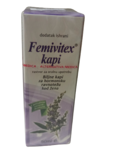 FEMIVITEX KAPI 50ml, Prirodno rješenje za većinu ženskih tegoba