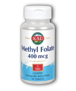 KAL Folat 400mcg tbl a 90, Doprinosi normalnom stvaranju krvi, normalnoj psihološkoj funkciji