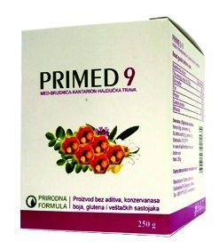 Primed 9 Brusnica 250g, Kod urinarnih infekcija i ženskih problema te gastritisa