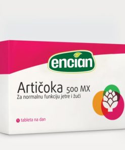 Artičoka 500mx tbl 30, Dodatak prehrani za zaštitu jetre