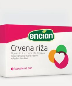 ENCIAN Crvena riža cps 30, Doprinosi održavanju normalne razine kolesterola u krvi