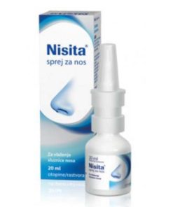 NISITA Sprej za nos 20ml, Za vlaženje sluznice nosa