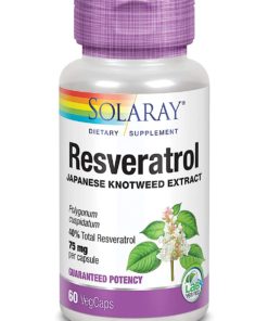 SOLARAY RESVERATROL 60 kapsula, Resveratrol se svrstava u jake antioksidanse