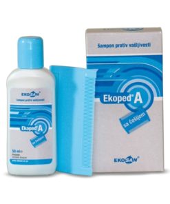 EKOSAN EKOPED® A šampon 50ml, Efikasno suzbija uši i gnjide na glavi