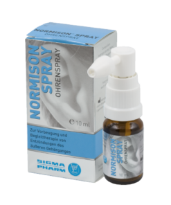 NORMISON SPREJ ZA UHO 10ml, Namijenjen je za preventivnu i popratnu terapiju kod upala vanjskih zvukovoda, posebno kod čestog i dugotrajnijeg kontakta s vodom