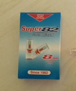Super 82 filter muštikla, 8mm