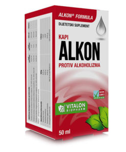 VITALON alkon kapi 50ml, Djeluju tako što izazivaju mučninu i gađenje prema alkoholu