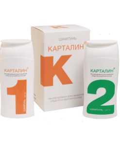 KARTALIN šampon faza 1/faza 2 2x150ml, Dvokomponetni šampon kod promjena na vlasištu