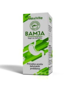 MAXIVITA Bamija kapi 50ml, Pomoć kod pojačanog lučenja želučane kiseline, smetnji u varenju i žgaravice