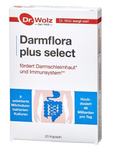 Dr. WOLZ DARMFLORA plus select kaps 10, Za normalnu i uravnoteženu crijevnu floru
