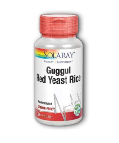 SOLARAY Guggul Red rice kaps a 60, Doprinosi održavanju normalne razine kolesterola u krvi