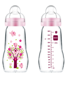 Alternative view of MAM Feel Good 2+ mjeseci 260ml, Staklena bočica